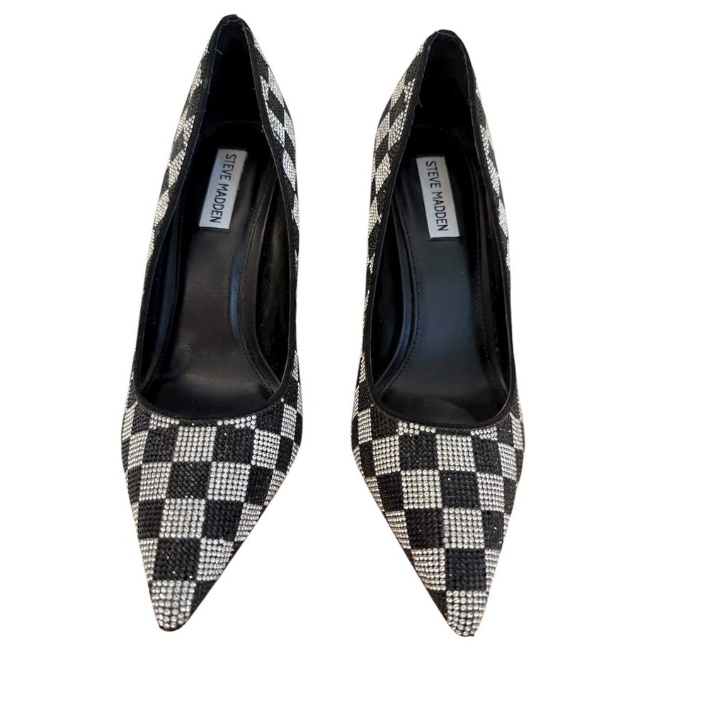 Glamour Rhineston Heel Shoes